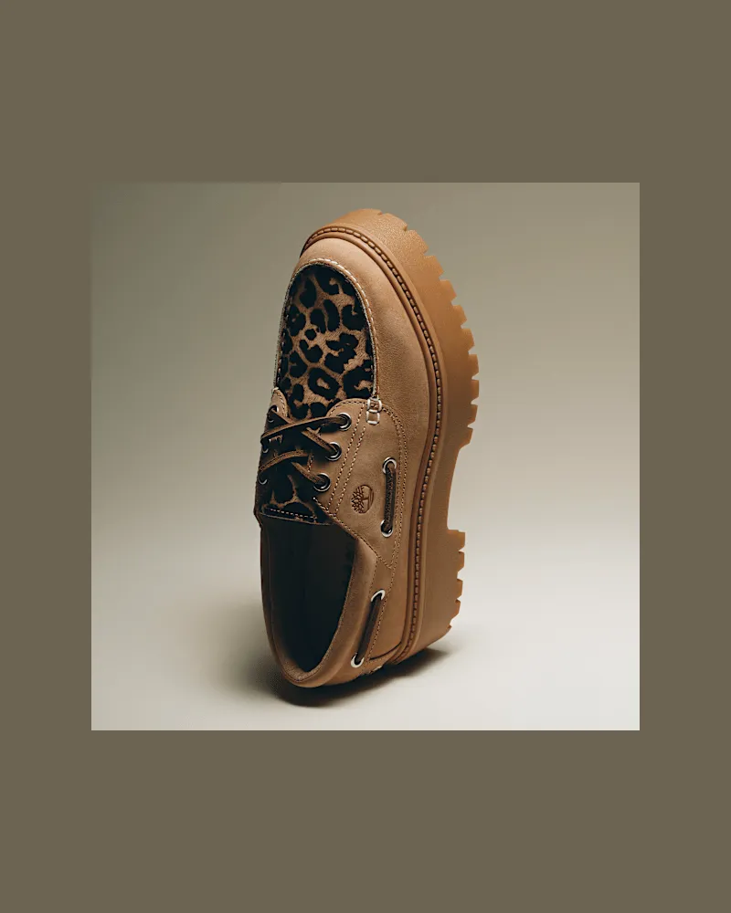 Timberland Stone Street Bootsschuh mit Plateausohle für Damen in Beige, Damen, Beige, Größe Beige