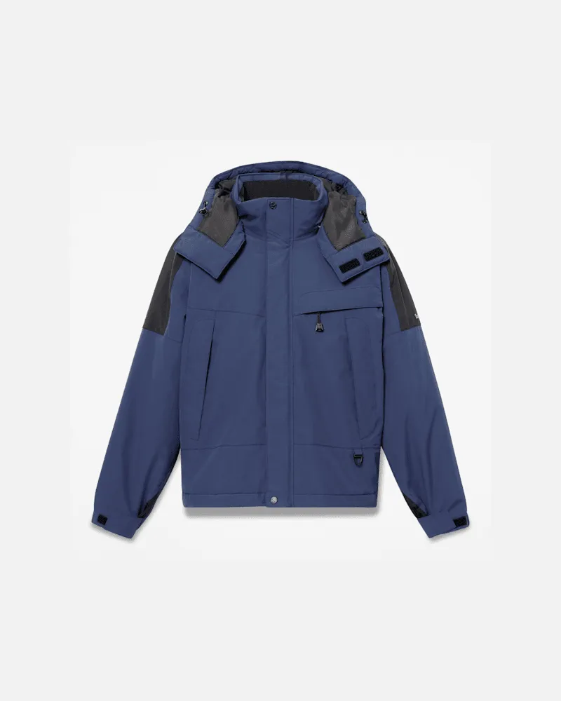 Timberland Wasserdichte Granite State Regenjacke für Herren in Marineblau/Schwarz, Herren, Navyblau, Größe Navyblau