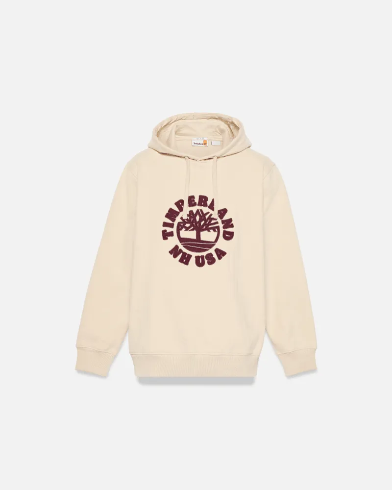 Timberland Holiday Hoodie mit Grafik für Herren in Beige, Herren, Beige, Größe Beige