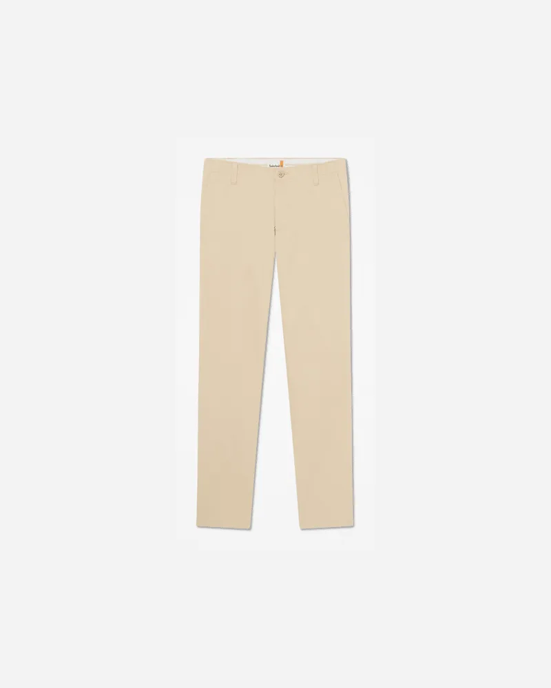 Timberland Schmale Topsfield Chinohose aus Twill für Herren in Beige, Herren, Beige, Größe Beige