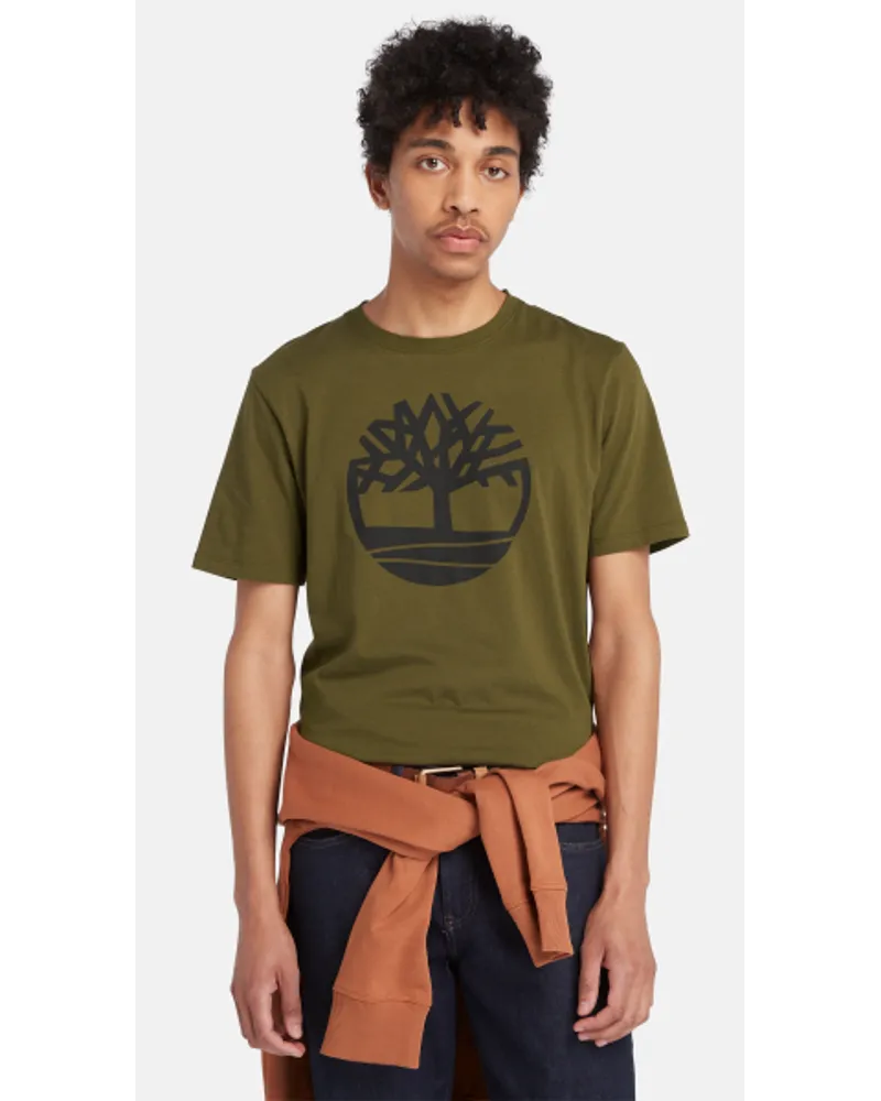 Timberland Kennebec River T-Shirt für Herren mit Logo in , Mann Grün