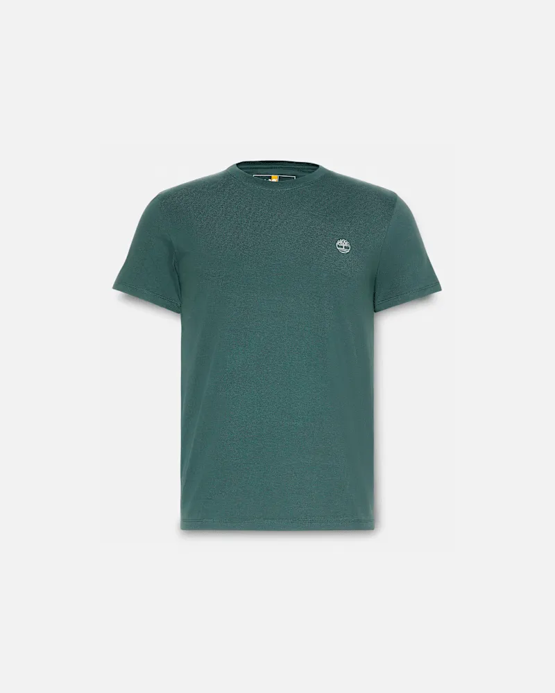 Timberland Dunstan River Kurzarm-T-Shirt für Herren in Dunkelgrün, Herren, Grün, Größe Grün