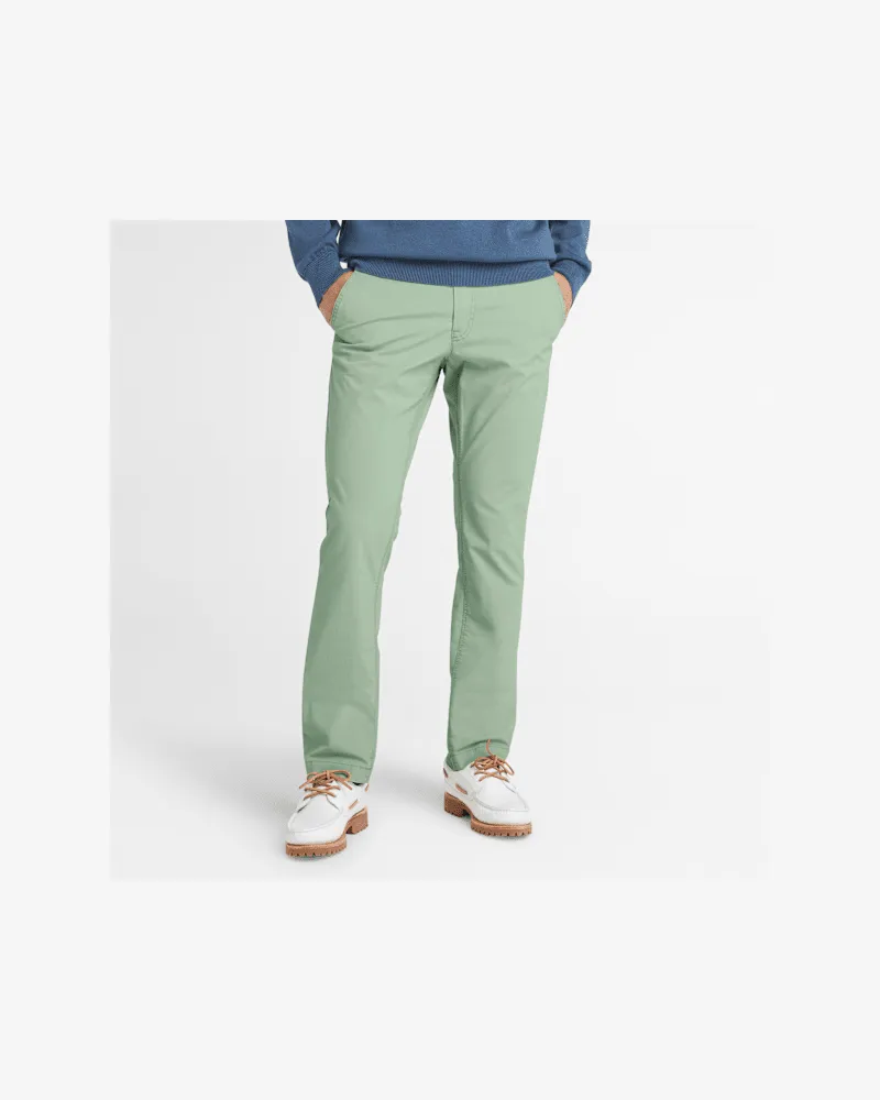 Timberland Claremont Chinohose aus Popeline für Herren in Grün, Herren, Grün, Größe Grün