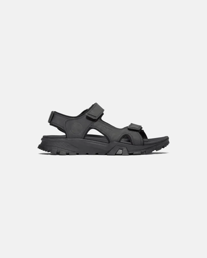 Timberland Lincoln Peak Sandale mit Fersenriemen für Herren in Schwarz, Herren, Schwarz, Größe Schwarz