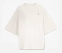 Dunstan Oversize-T-Shirt für Damen in Weiß, Damen, Weiß, Größe