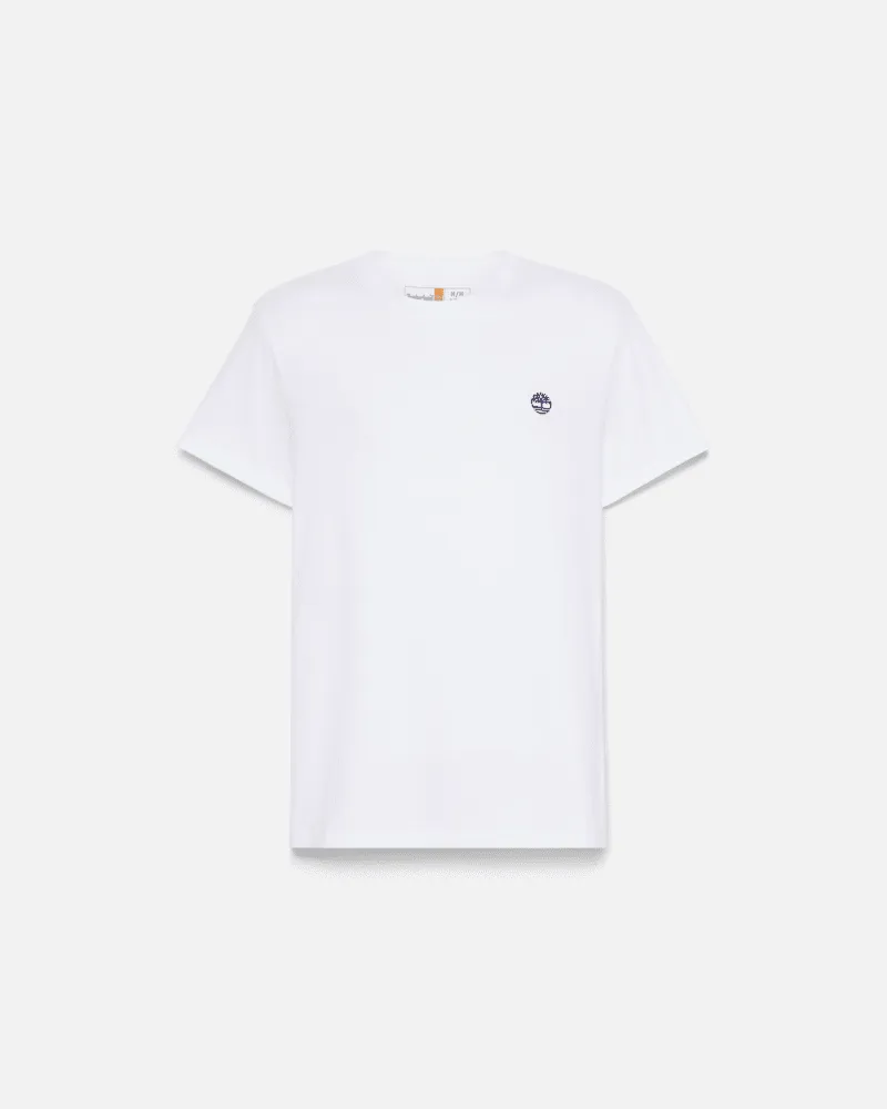 Timberland Dunstan River Kurzarm-T-Shirt für Herren in Weiß, Herren, Weiß, Größe Weiß