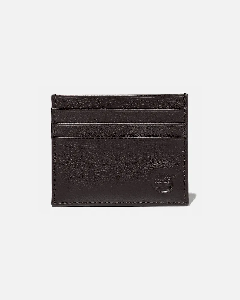 Timberland Kennebunk Kartenetui aus Leder für Herren in Dunkelbraun, Herren, Braun Braun