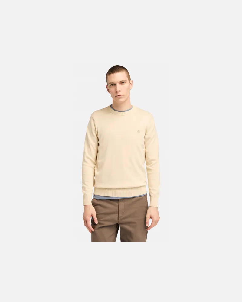 Timberland Williams River Baumwollpullover für Herren in Beige, Herren, Beige, Größe Beige