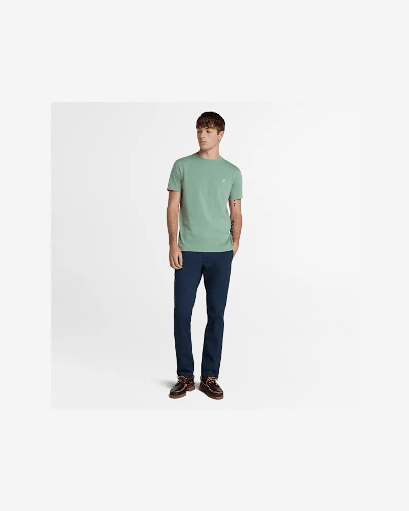 Timberland Schmale Topsfield Chinohose aus Twill für Herren in Dunkelblau, Herren, Blau, Größe Blau