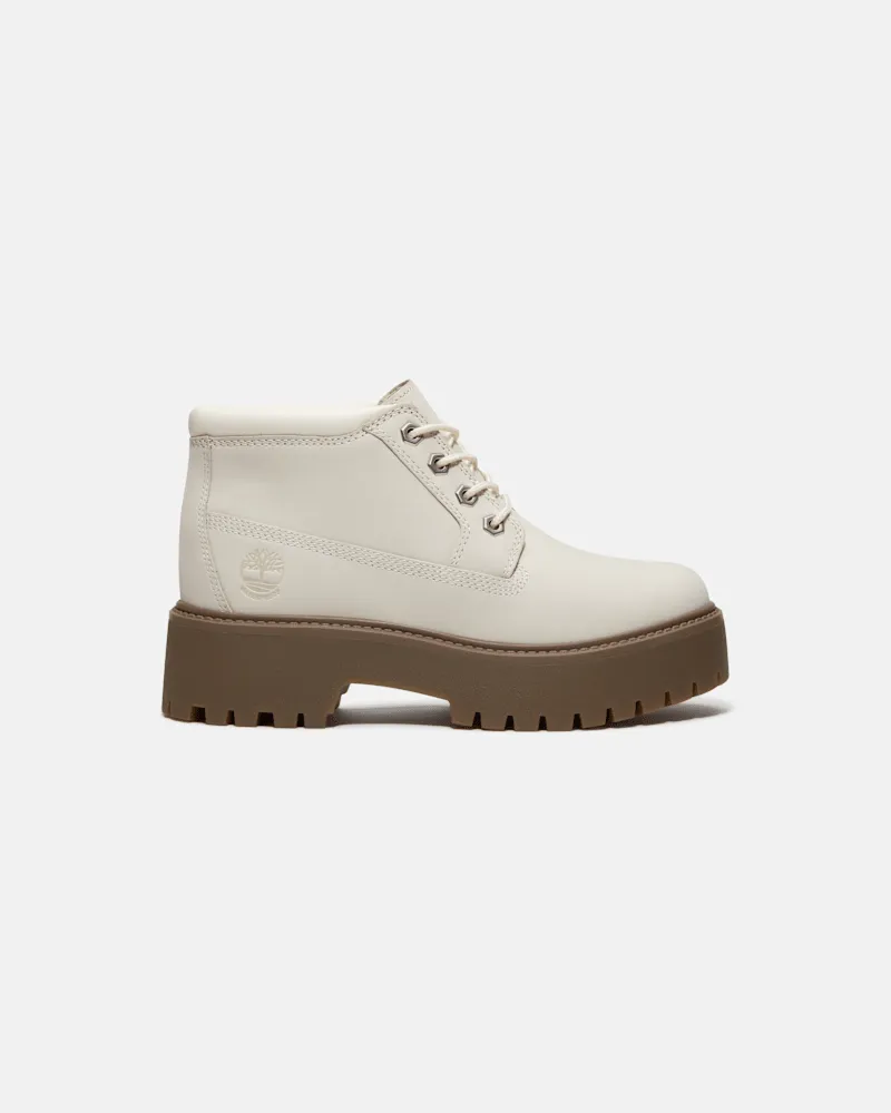 Timberland Wasserdichter Stone Street Chukka mit Plattform für Damen in Grau, Damen, Grau, Größe Grau