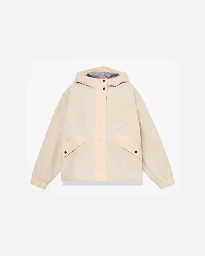 Timberland Wasserdichte Shell-Jacke für Damen in Beige, Damen, Beige, Größe Beige