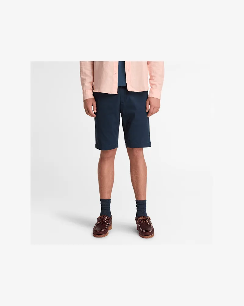 Timberland Topsfield Chinoshorts aus Twill für Herren in Dunkelblau, Herren, Blau, Größe Blau