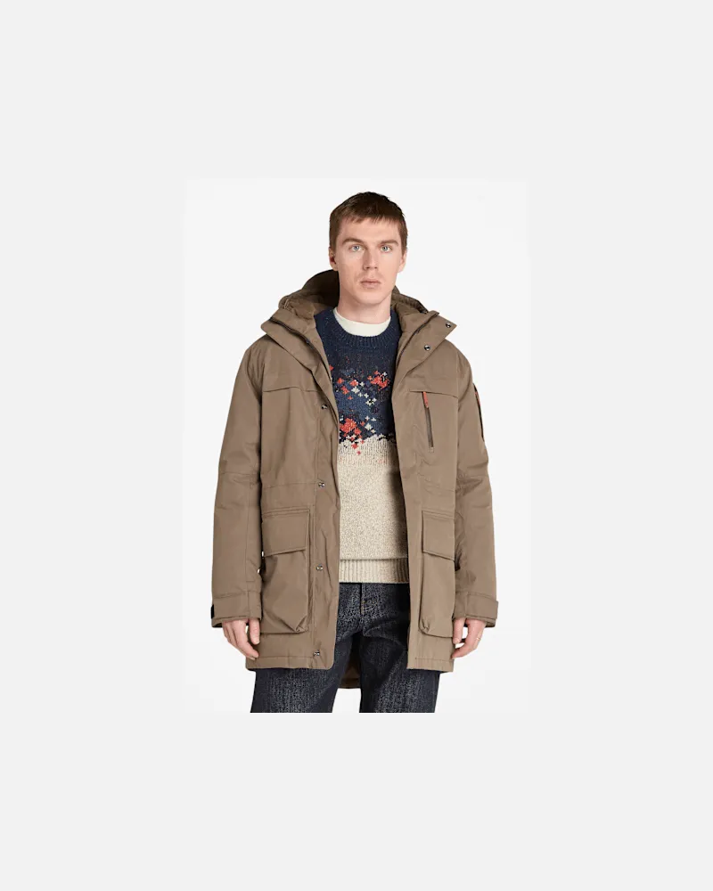 Timberland Wilmington Daunenparka für Herren in Braun, Herren, Braun, Größe Braun
