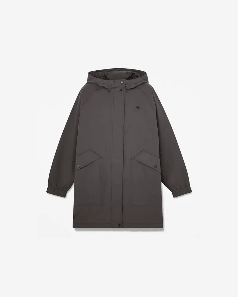 Timberland Wasserdichter Parka für Damen in Schwarz, Damen, Schwarz, Größe Schwarz