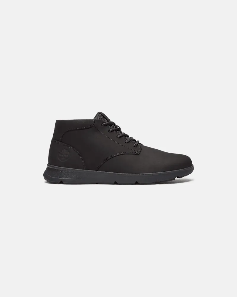 Timberland Halbhoher Parker Street Sneaker für Herren in Schwarz, Herren, Schwarz, Größe Schwarz