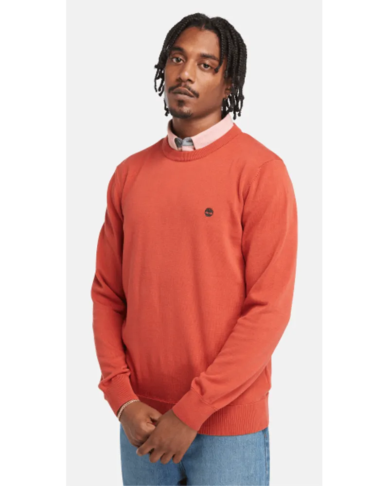 Timberland Williams River Pullover mit Rundhalsausschnitt für Herren in , Mann Rot