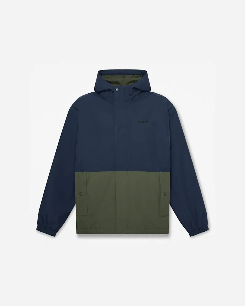 Timberland Wasserdichte Shell-Jacke für Herren in Dunkelblau/Dunkelgrün, Herren, Blau, Größe Blau