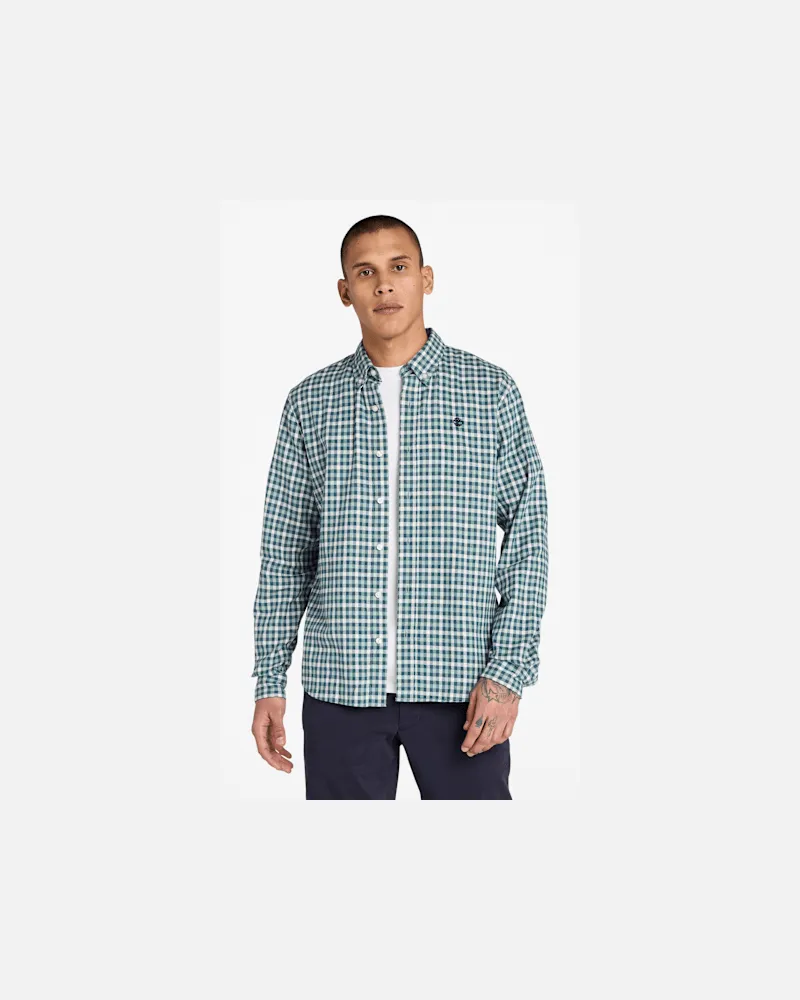 Timberland Solucell Air Vichykarohemd für Herren in Grau, Herren, Grau, Größe Grau