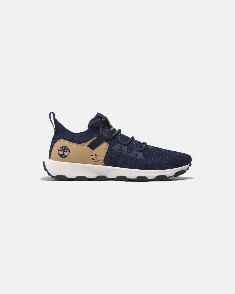 Timberland Winsor Trail Low-Top-Sneaker zum Schnüren für Herren in Dunkelblau, Herren, Blau, Größe Blau