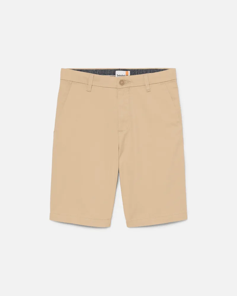 Timberland Claremont Chinoshorts aus Twill für Herren in Beige, Herren, Beige, Größe Beige