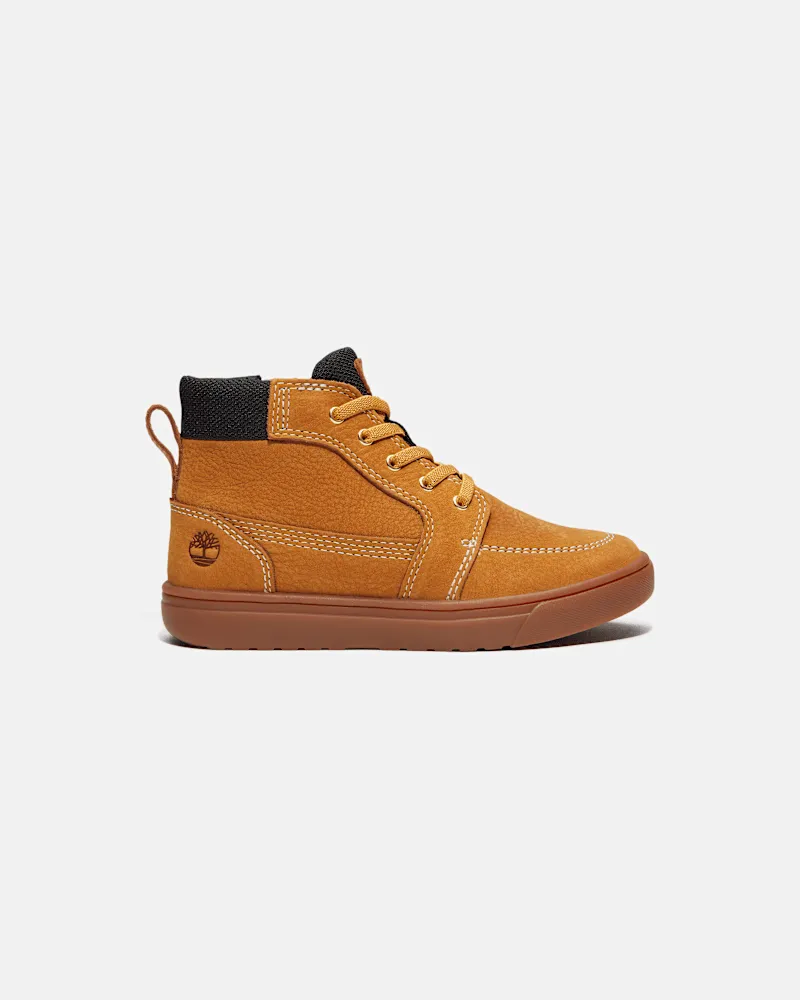 Timberland Halbhoher Lissabon Street Sneaker mit Reißverschluss für Jugendliche in Gelb, Gelb, Größe Gelb