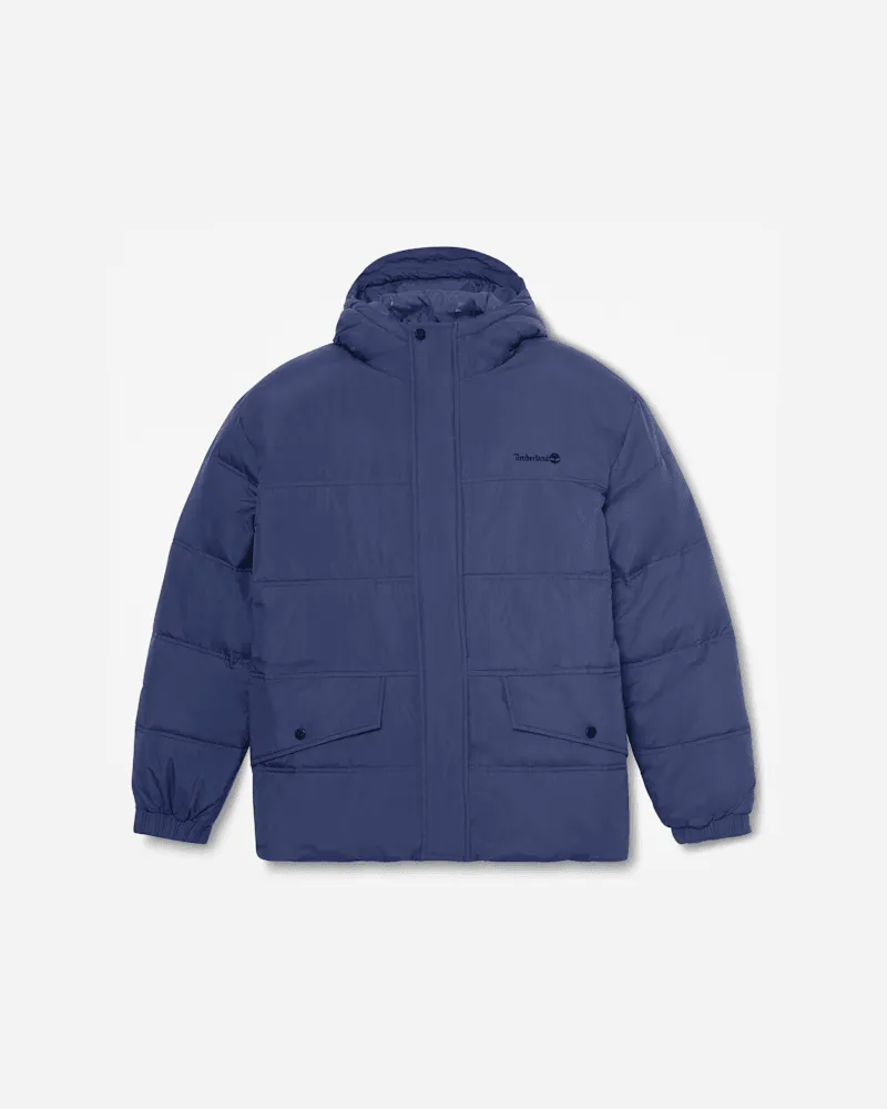 Timberland Wasserabweisende Steppjacke für Herren in Dunkelblau, Herren, Blau, Größe Blau