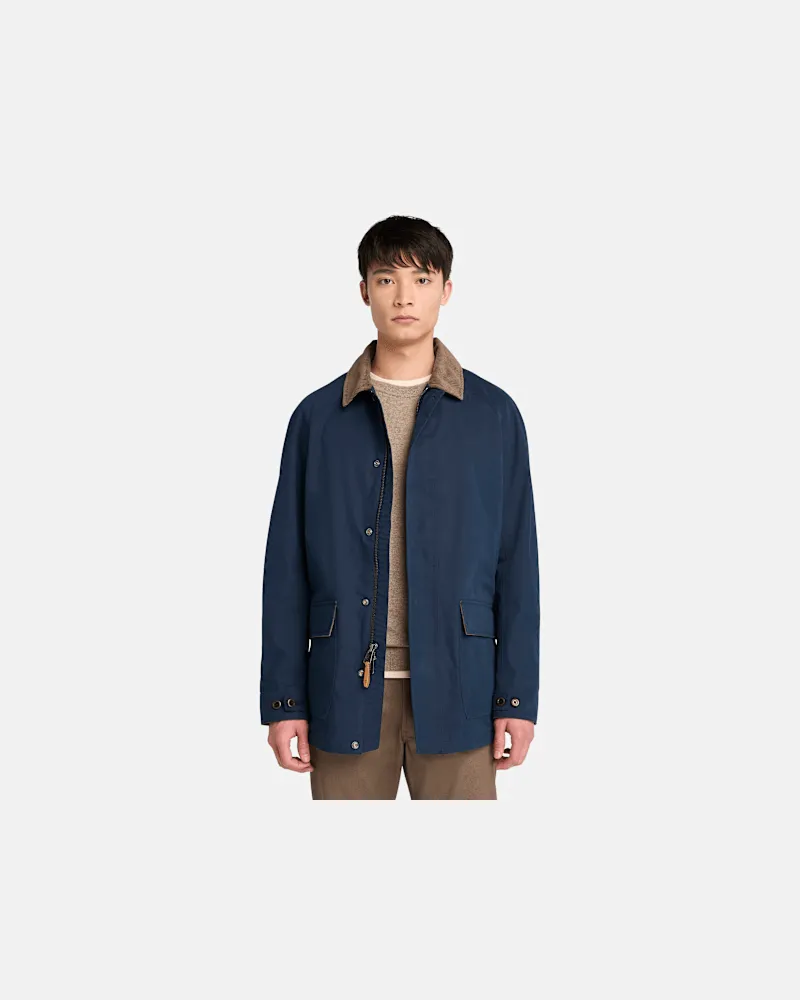 Timberland Wasserdichte Wenham Barn-Jacke für Herren in Dunkelblau, Herren, Blau, Größe Blau
