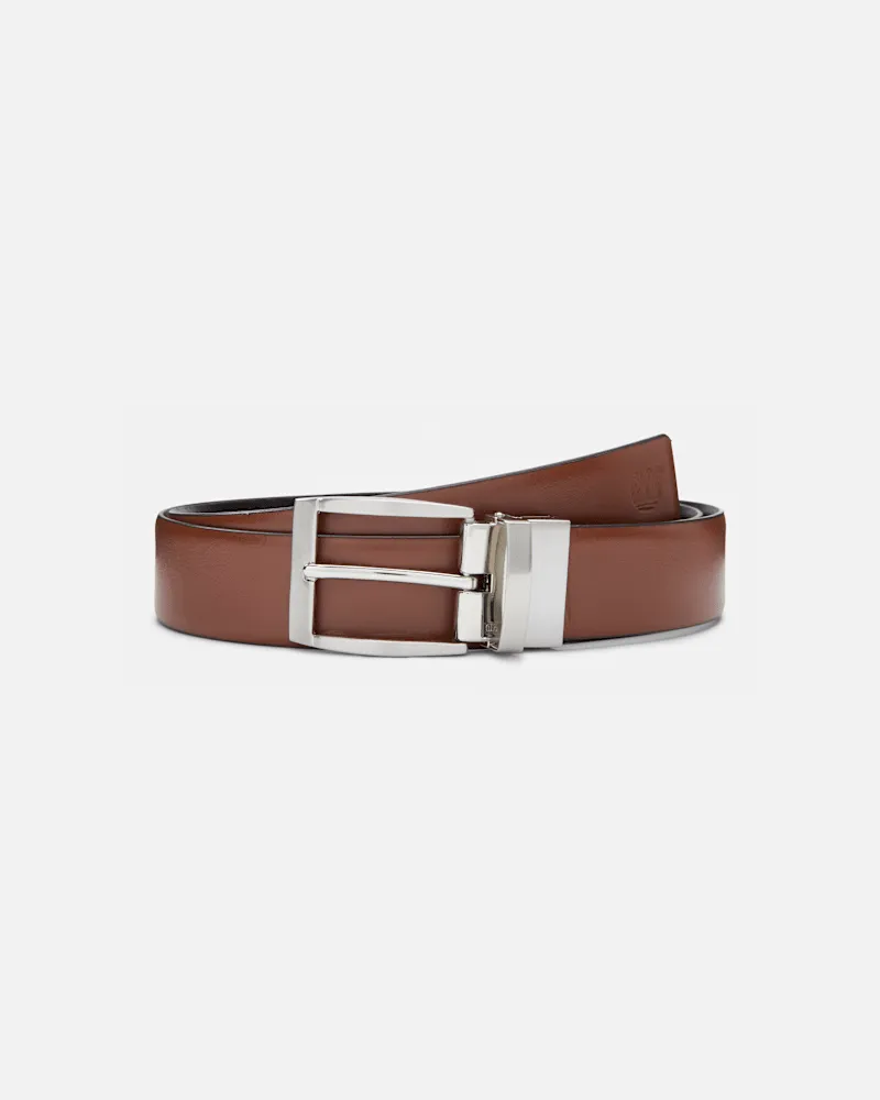 Timberland 35 mm Orrington Wende-Ledergürtel für Herren in Braun, Herren, Braun, Größe Braun