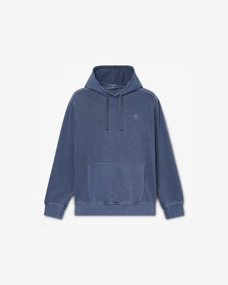Timberland Merrymack River Garment Hoodie mit Stückfärbung für Herren in Dunkelblau, Herren, Blau, Größe Blau