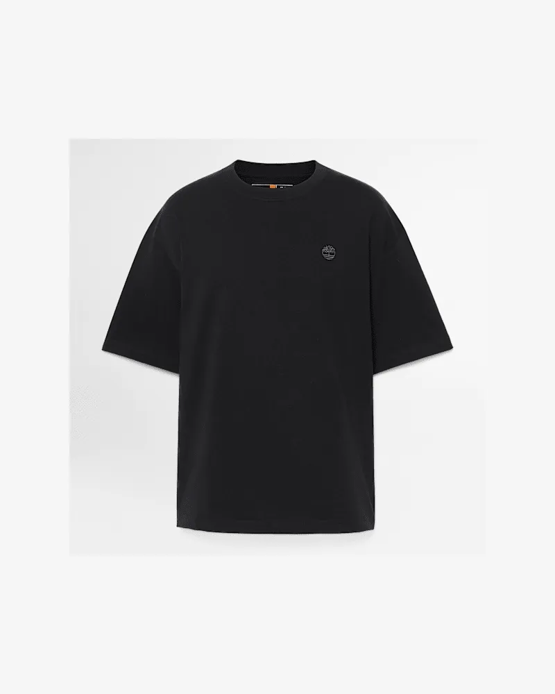 Timberland Dunstan River Kurzarm-T-Shirt für Herren in Schwarz, Herren, Schwarz, Größe Schwarz