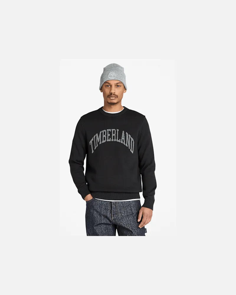 Timberland Timberland Pullover mit Grafik für Herren in Schwarz, Herren, Schwarz, Größe Schwarz