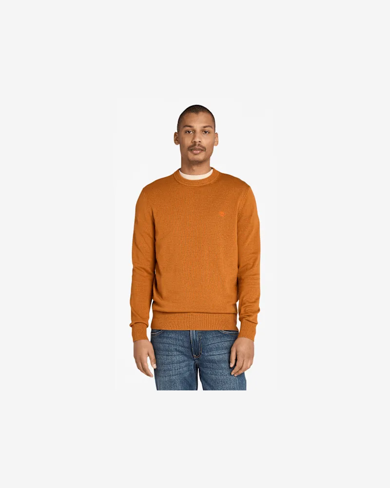 Timberland Williams River Baumwollpullover für Herren in Braun, Herren, Braun, Größe Braun