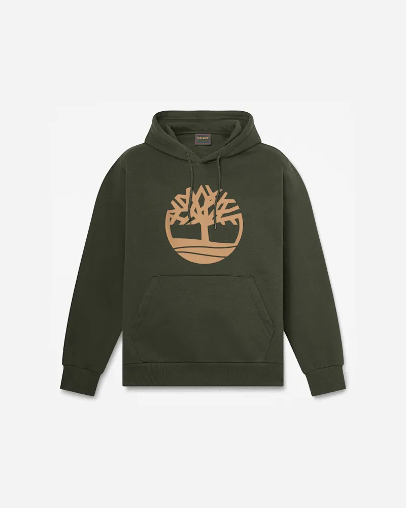 Timberland Northwood Hoodie mit Baumlogo für Herren in Dunkelgrün, Herren, Grün, Größe Grün