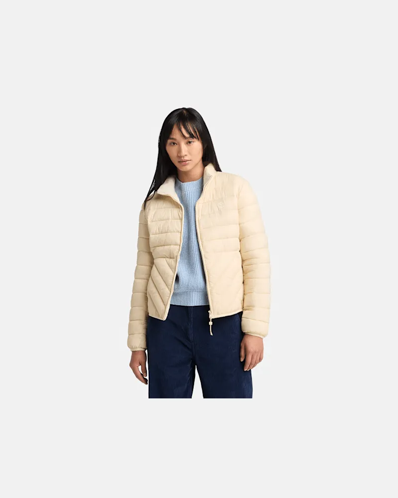 Timberland Axis Peak Jacke mit dauerhaft wasserabweisender Imprägnierung für Damen in Beige, Damen, Beige, Größe Beige