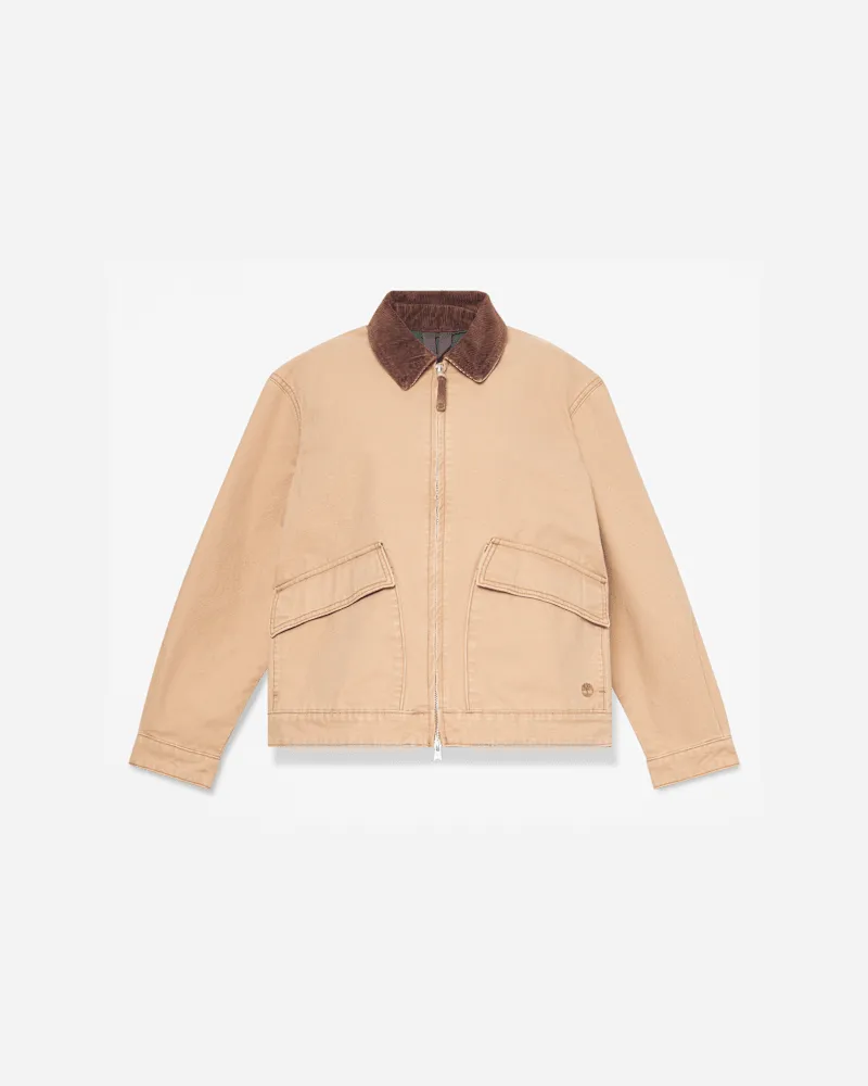 Timberland Strafford Jacke 2.0 aus Washed-Canvas für Damen in Hellbraun, Damen, Braun, Größe Braun