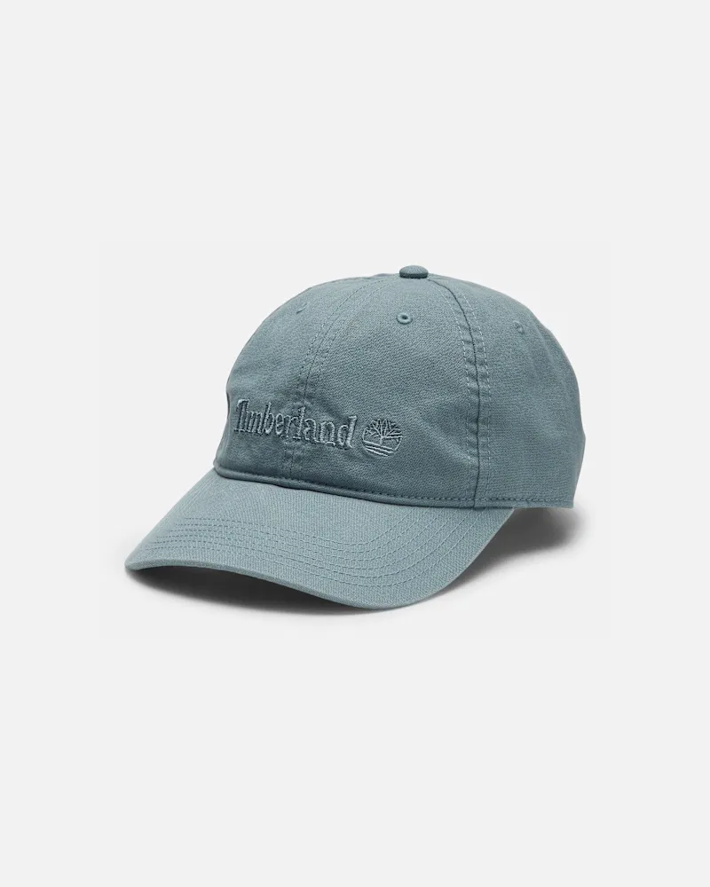 Timberland Cooper Hill Baseball-Cap aus Baumwollcanvas für Herren in Hellblau, Herren, Blau Blau