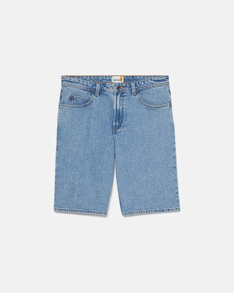 Timberland Jeans-Shorts für Herren in Hellblau, Herren, Blau, Größe Blau