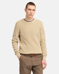 Timberland Williams River Pullover mit Rundhalsausschnitt für Herren in , Mann Beige