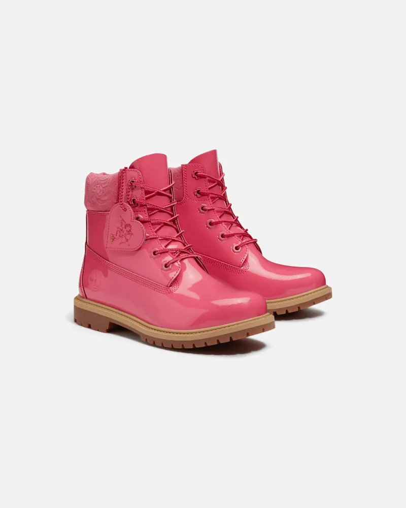 Timberland Wasserdichter Timberland Premium 6-Inch Boot für Damen in Pink, Damen, Pink, Größe Pink
