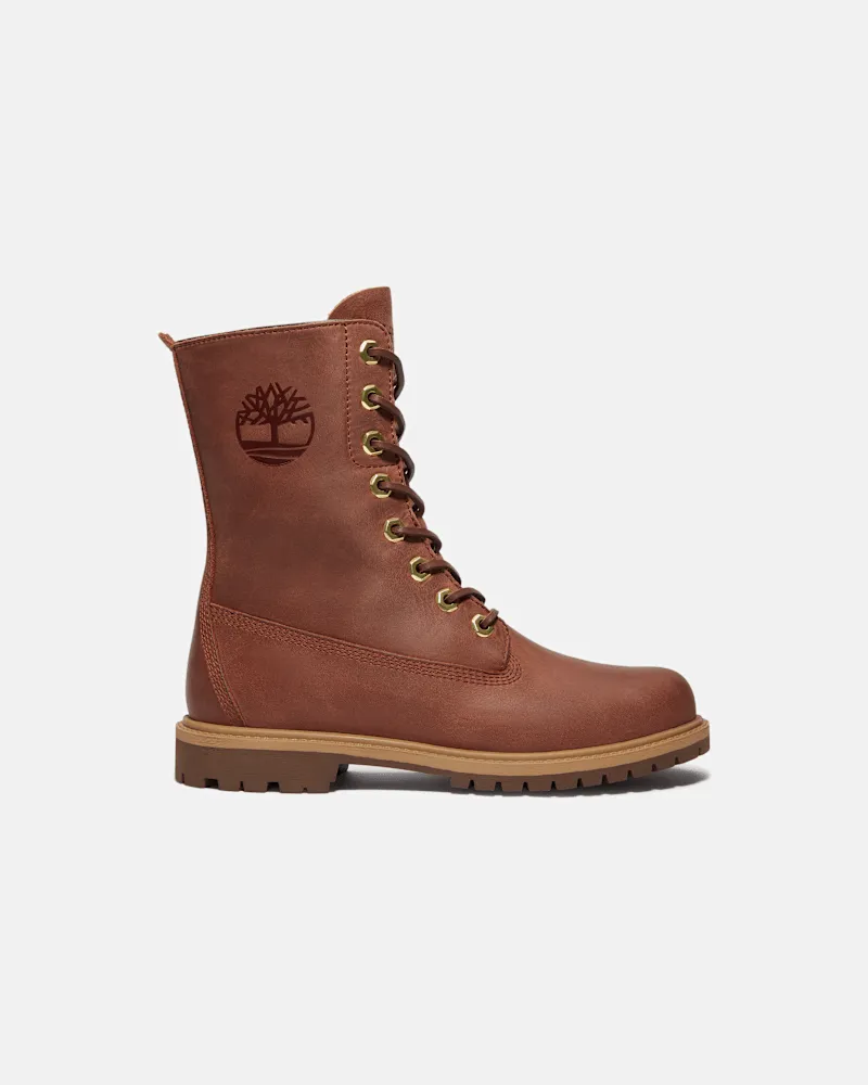Timberland Wasserdichter Timberland Premium 8-Inch Boot für Damen in Braun, Damen, Braun, Größe Braun
