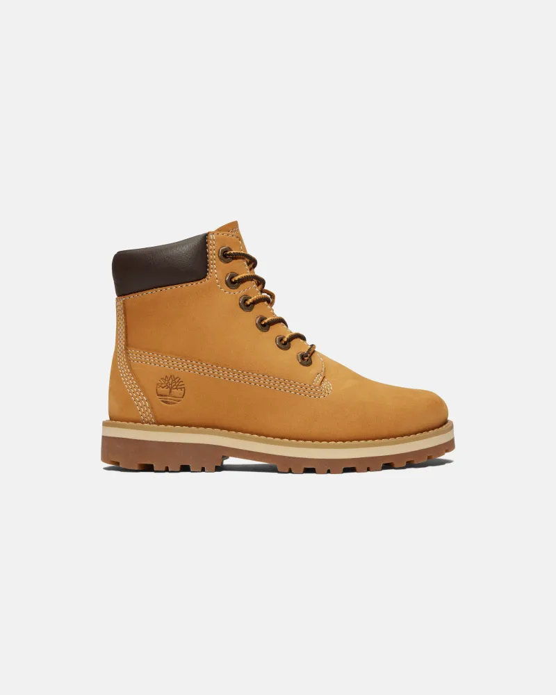Timberland Courma Kid Boot zum Schnüren für Jugendliche in Gelb, Gelb, Größe Gelb