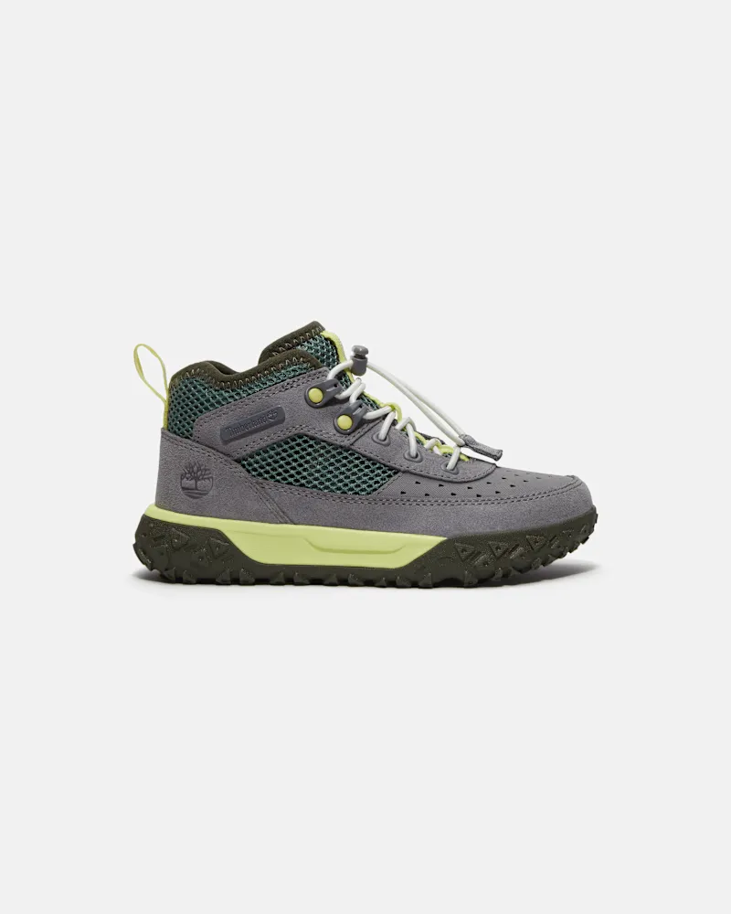 Timberland Halbhohe GreenStride Motion 6 Sneaker zum Schnüren für Kleinkinder in Grau, Grau, Größe Grau