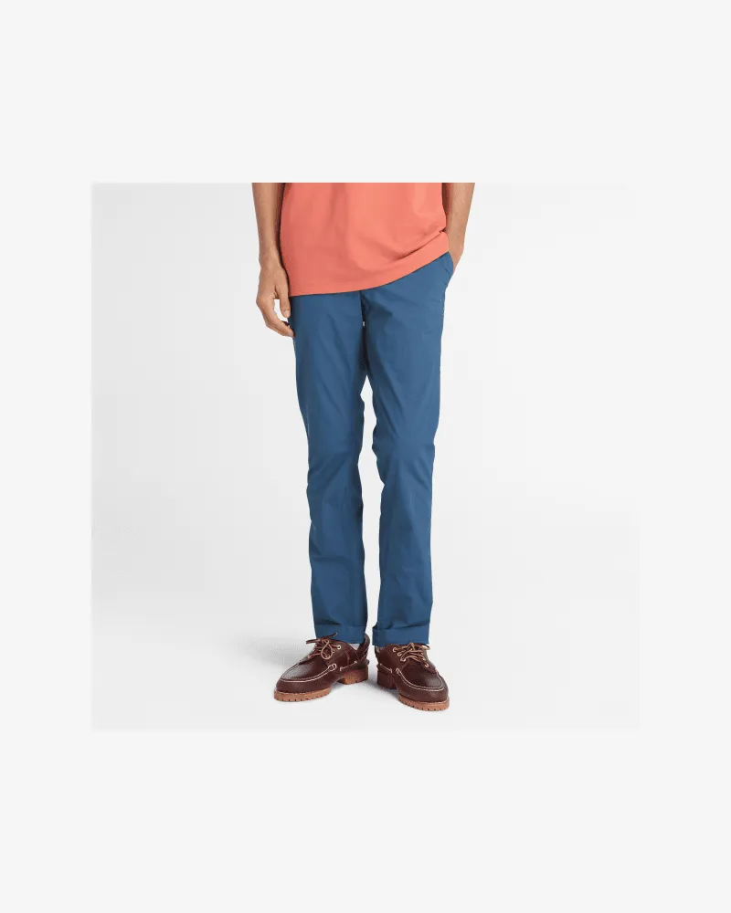 Timberland Claremont Chinohose aus Popeline für Herren in , Mann Blau