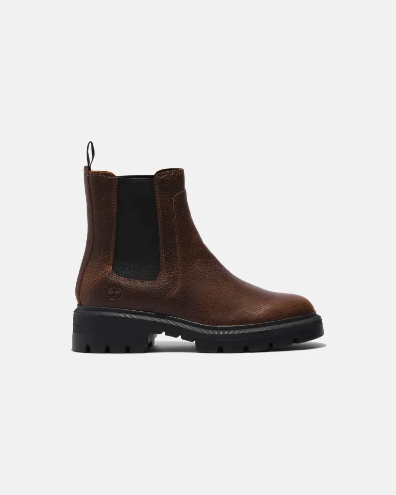 Timberland Cortina Valley Chelsea-Boot für Damen in Dunkelbraun, Damen, Braun, Größe Braun