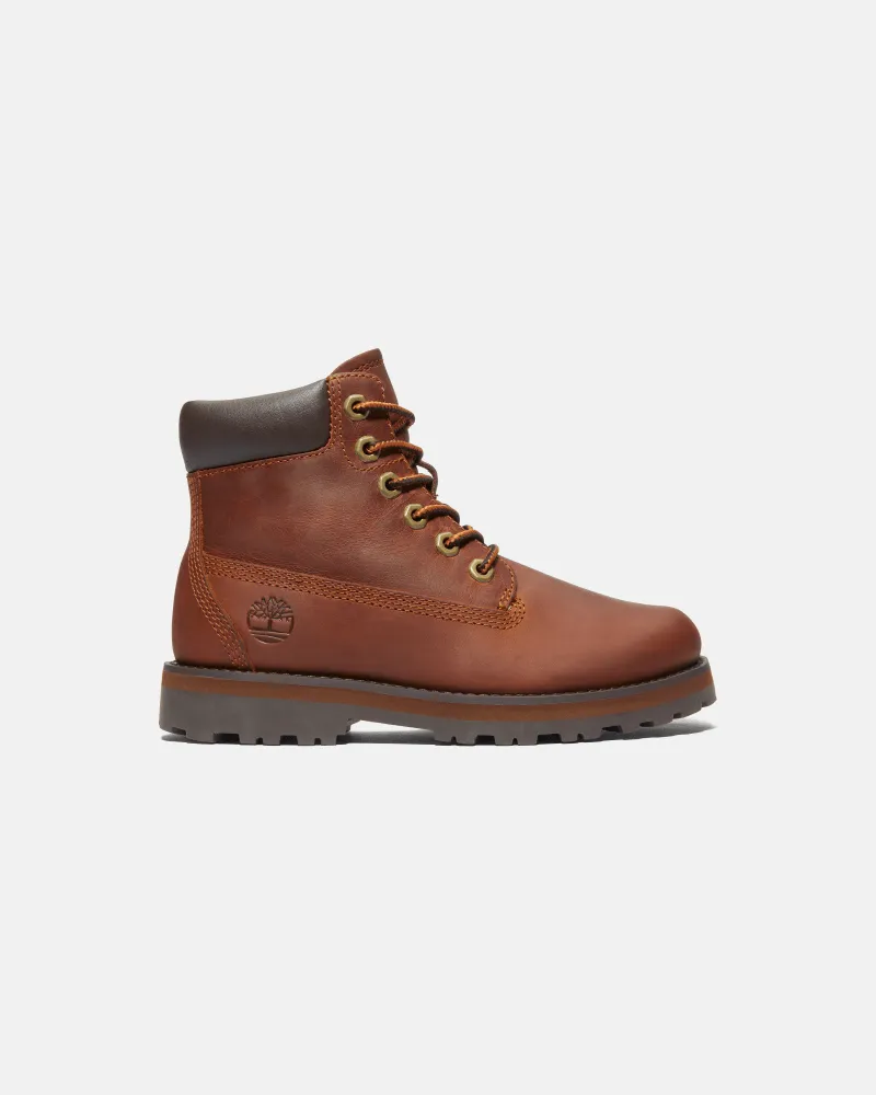 Timberland Courma Kid Boot zum Schnüren für Jugendliche in Braun, Braun, Größe Braun