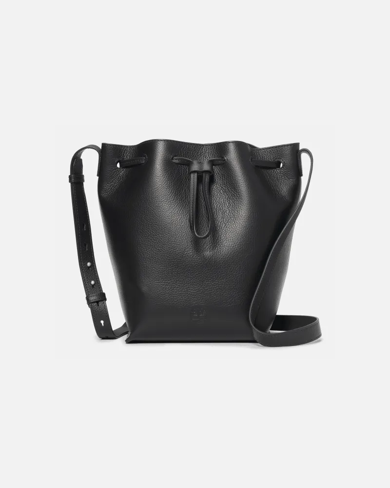 Timberland Tuckerman Beuteltasche aus Leder für Damen in Schwarz, Damen, Schwarz Schwarz