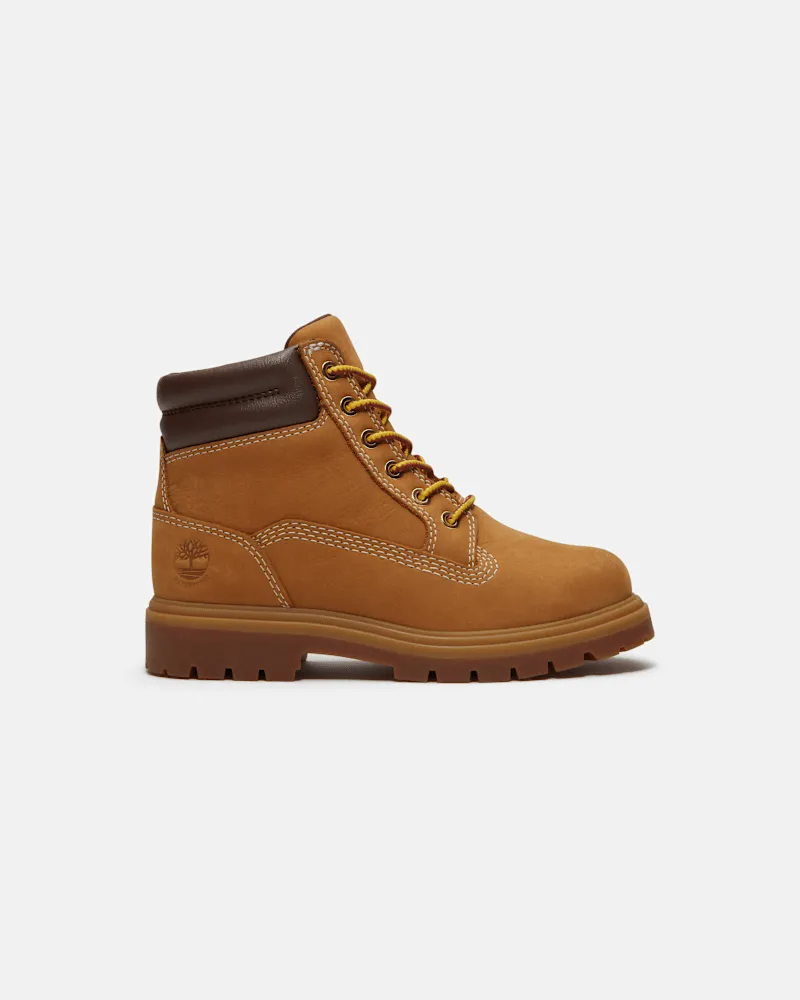 Timberland Wasserdichter Auburn Falls 6-Inch Boot für Jugendliche in Gelb, Gelb, Größe Gelb