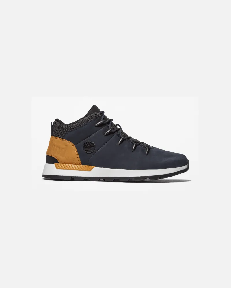 Timberland Halbhoher Sprint Trekker Sneaker für Herren in Dunkelblau, Herren, Blau, Größe Blau