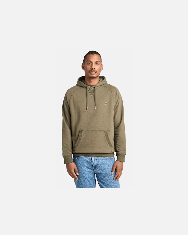 Timberland Exeter River Loopback-Hoodie für Herren in Grün, Herren, Grün, Größe Grün