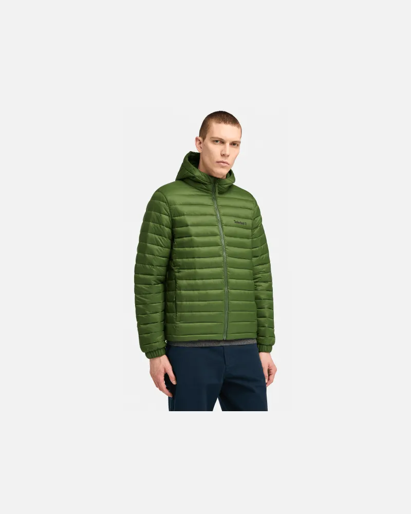 Timberland Strapazierfähige, wasserabweisende Axis Peak Kapuzenjacke für Herren in Dunkelgrün, Herren, Grün, Größe Grün